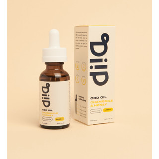 Diip C.B.D Oil 1,000 mg น้ำมันซี.บี.ดี 1,000 มก. รส คาโมลมายด์ และ น้ำผึ้ง Chamomile &amp; Honey Flavor (30ml)