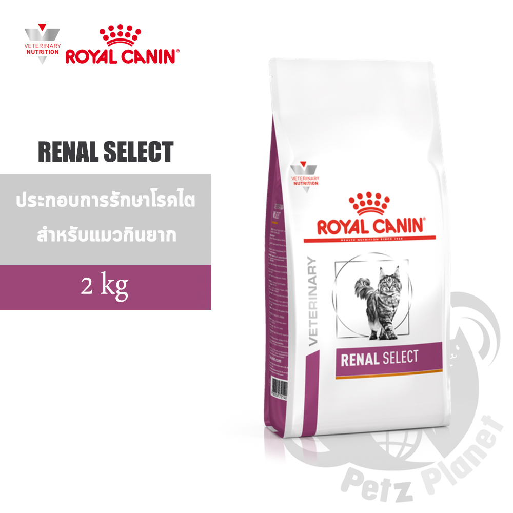 Royal Canin Veterinary Diet RENAL SELECT FELINE (โรคไต) อาหารประกอบการรักษาโรคในแมว เม็ดสอดไส้ กรอบนอกนุ่มใน ขนาด2กก. ราคา ถูกที่สุด ดีลบีเคเค