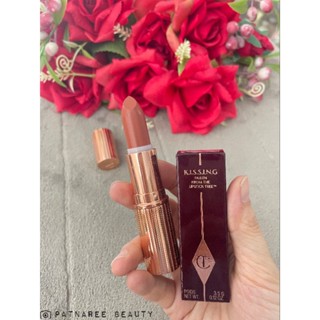 ลิปสติก ป้ายไทย Charlotte Tilbury K.I.S.S.I.N.G Lipsticks Miniสี "Stoned Rose" สวยมากก