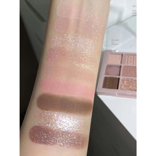 L327 Dikalu พาเลทอายแชโดว์ เนื้อใยไหม ประกายชิมเมอร์ เนื้อแมตต์ สีสวย กันน้ํา ติดทนนาน 9 สี - รูปที่ 7