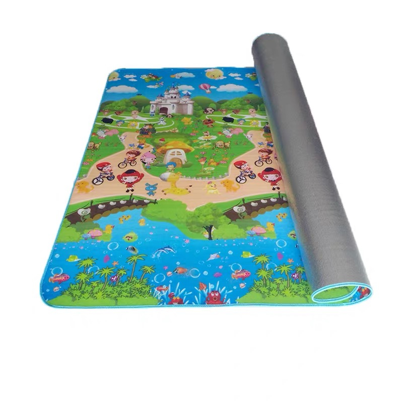 เสื่อฟรอย ลาย1ด้าน เสื่อปูพื้น เสื่อปิคนิค พรม แผ่นรองคลาน ขนาด150x180cm