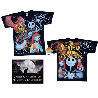 เสื้อยืดฟอก OVP ลาย Nightmare Before Christmas (Bootleg)