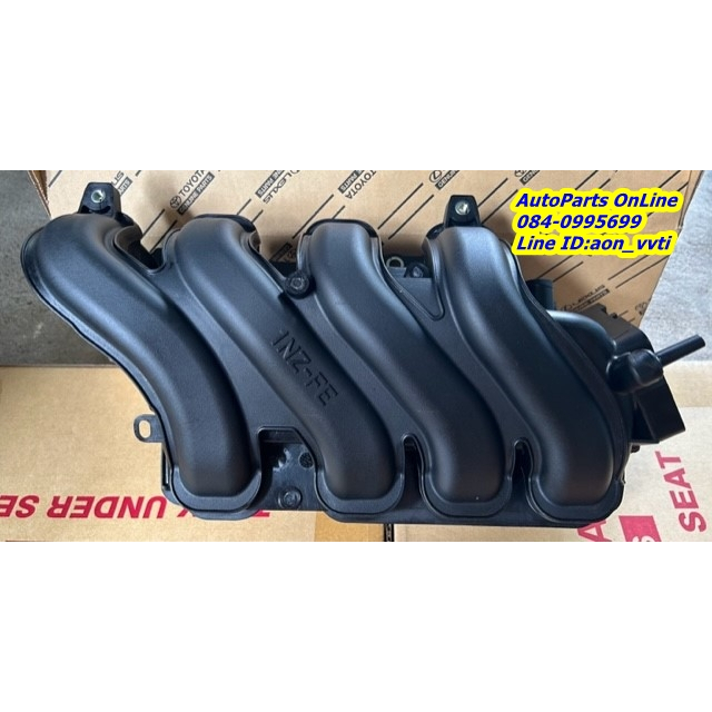 ท่อร่วมไอดี อะไหล่แท้ TOYOTA รุ่นรถ Vios NCP93 / Yaris NCP91 ปี 2007-2012