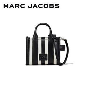 MARC JACOBS THE STRIPED MINI TOTE BAG 2P3HTT024H01 กระเป๋าโท้ท