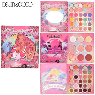 Kevin&amp;coco พาเลท 69 สี เนื้อดี เกลี่ยง่าย Kevin &amp; coco KC223267