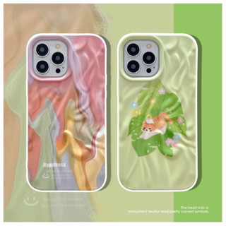 🎁ส่งของขวัญ🎁เคสไอโฟน 11 13 12 Pro Max สีสัน แมวน่ารัก เคส for ไอโฟน14 pro max soft case Iphone