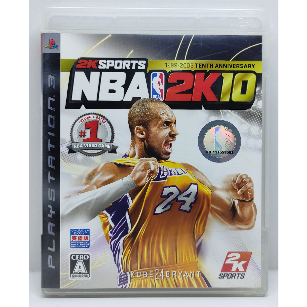 NBA 2K10 [Z2,JP] แผ่นแท้ PS3 มือสอง ภาษาอังกฤษ