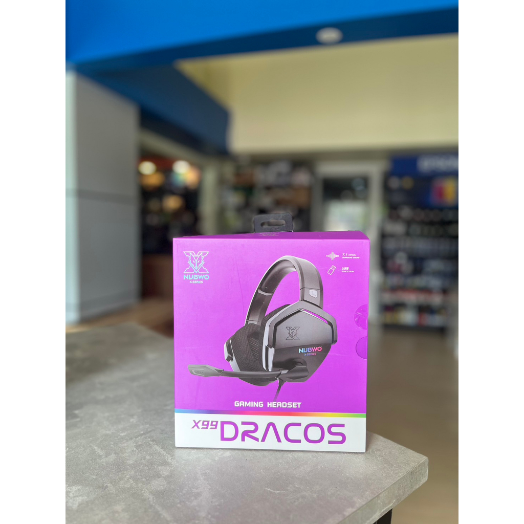 HEADSET (7.1) NUBWO X99 GAMING (BLACK)