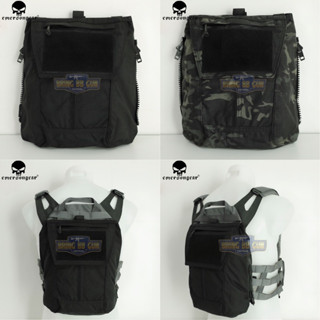 กระเป๋าหลังติดเวส Zip-ON Panel สำหรับเวส AVS,JPC2.0,CPC (Pouch Zip-ON panel For AVS,JPC2.0,CPC) ยี่ห้อ Emerson