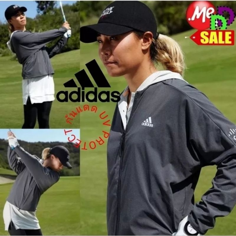 Adidas - ใหม่ เสื้อแจ็คเก็ตกอล์ฟ/เทนนิส หรือใส่ลำลอง ADIDAS GOLF/ TENNIS JACKET GM0792 FS3801