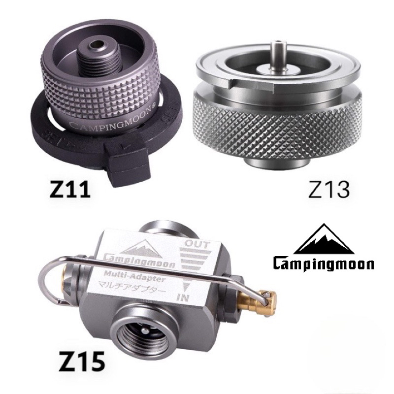Campingmoon วาล์วถ่ายแก๊ส  + หัวแปลง Z11 | Z13 | Z15 | Z22   🎉สินค้าพร้อมส่งทันที