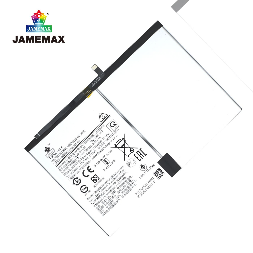 JAMEMAX แบตเตอรี่ Battery Samsung Tab A7 2020 SM-T500/T505 model SCUD-WT-N19 แบตแท้ ซัมซุง ฟรีชุดไขควง - รูปที่ 5