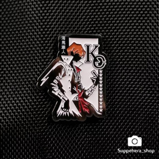 เข็มกลัด / หมุดโลหะ Kaiba Seto ไคบะ เซโตะ ยูกิโกะ เกมกลคนอัจฉริยะ ⚫⚪ (Hard Enamel Pin)