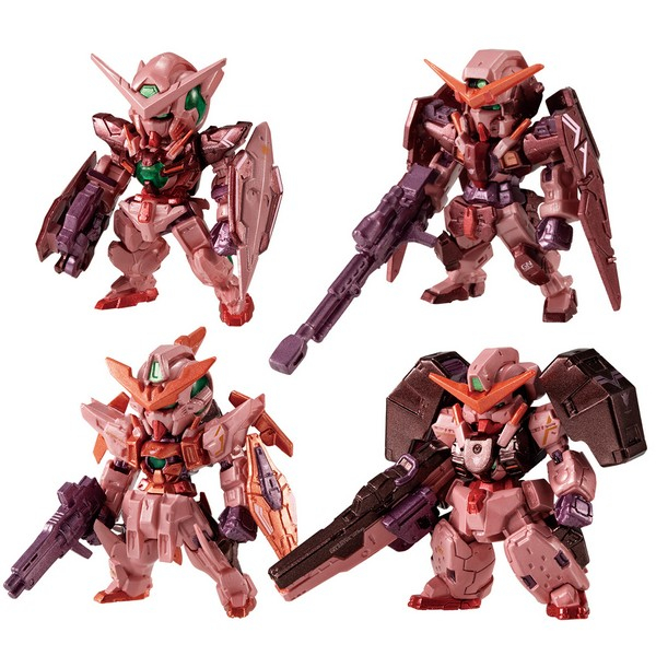 Bandai FW GUNDAM CONVERGE CORE Mobile Suit Gundam OO Trans-Am Set 4549660958154 (Figure)