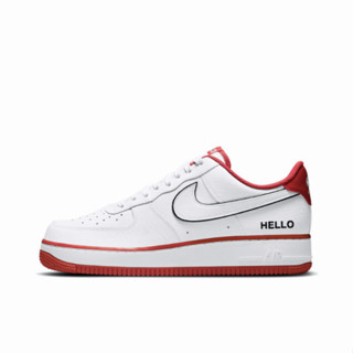 ของแท้ 100% Nike Air Force 1 Low 07 Lx“Hello”