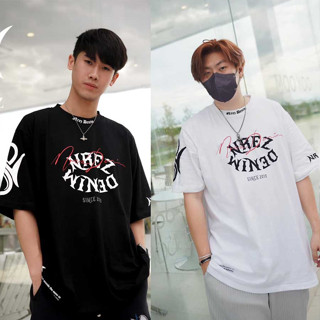 เสื้อยืด Nrez Flip logo T-shirt ( ขาว , ดํา )