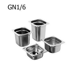 [AI-Market] อ่างสแตนเลส 1/6 สำหรับอุ่นอาหาร