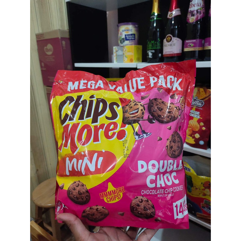 อร่อย คุกกี้ คุกกี้ช็อคโกแลต(1 ห่อ มี 14 ซอง) คุกกี้ช็อคโกแลต chip more mini คุกกี้ช็อคโกแลตชิพเข้มข
