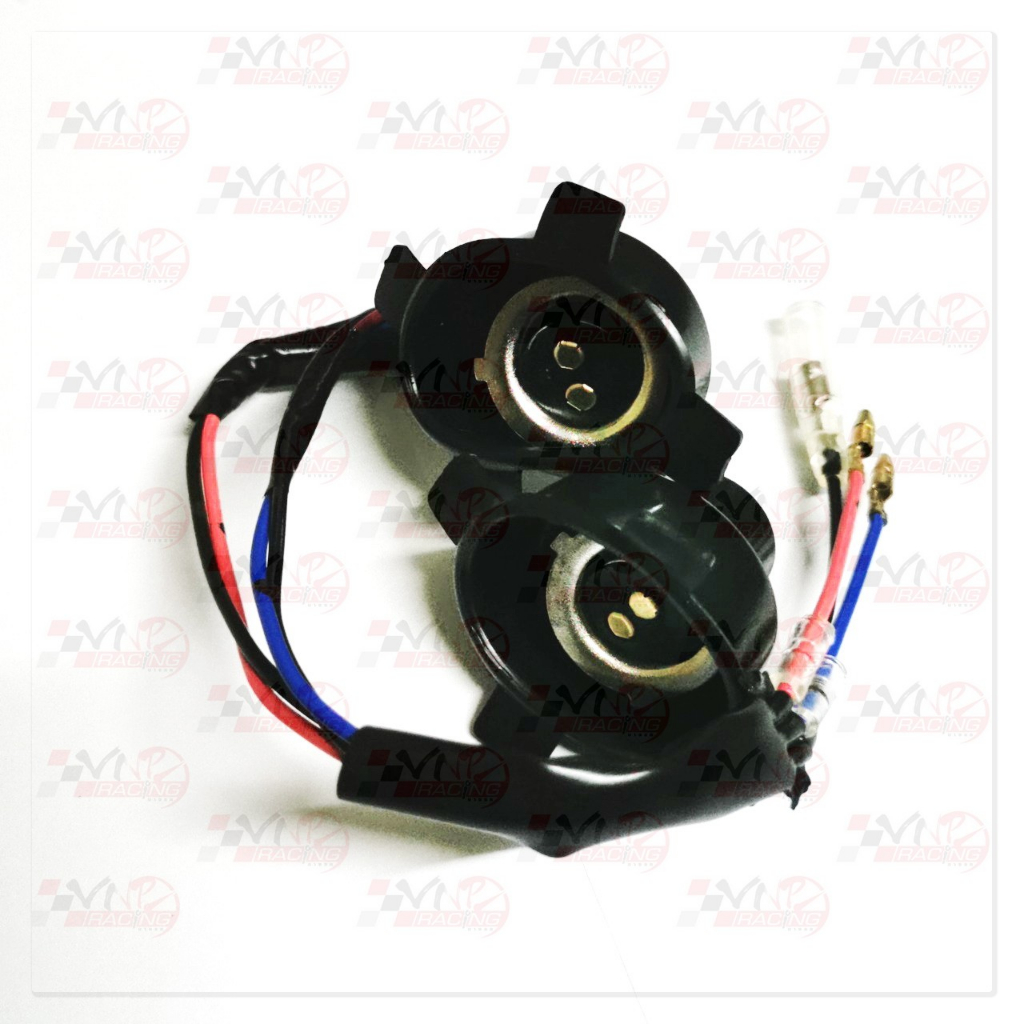 ขั้วไฟหน้า + ยางครอบ 2ขั้ว HMA สำหรับรุ่น SONIC ปี 2004 รหัส 1310-067-00 - รูปที่ 2