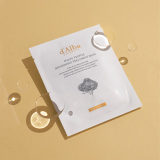 🇰🇷พร้อมส่ง dAlba Italian White Truffle Nourishing Treatment Mask 1 Box / 5pcs หนึ่งกล่อง บรรจุ 5 แผ่น preorderoppa