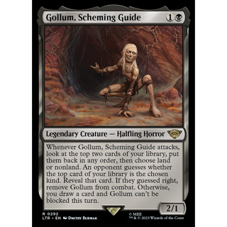 [MTG] The Lord of the Rings (LTR) - Gollum, Scheming Guide