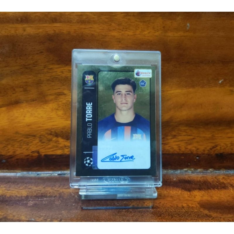 Pablo Torre Gold auto 1/1 (การ์ด​ลายเซ็น​นักฟุตบอล)​