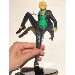 โมเดลวันพีซ ฟิกเกอร์ซันจิ ของแท้ แมวทอง 💯 Sanji Banpresto มือสอง ไม่มีกล่อง