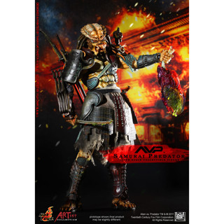 HOT TOYS AC 01 AVP : SAMURAI PREDATOR W/ DIORAMA BASE (มือสอง)