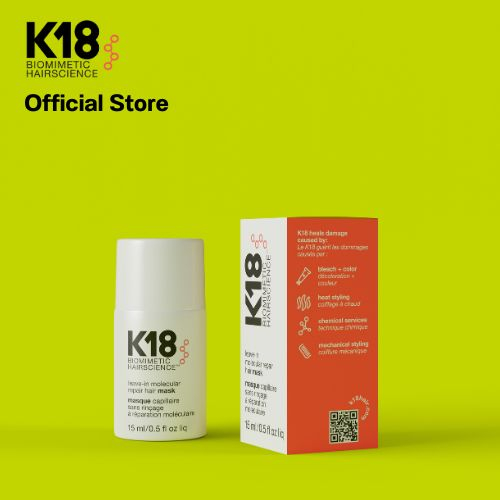 K18 leave-in molecular repair hair mask 15 ml.