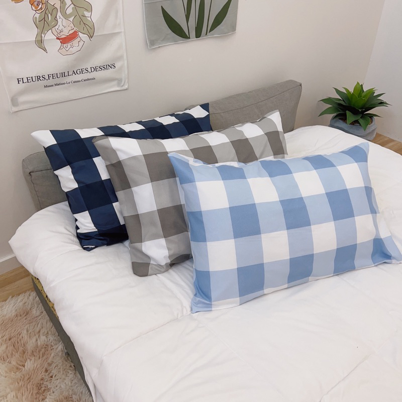 ลดล้างสต็อก🔥ปลอกหมอน ผ้าคอตตอน หนุนสบาย ลายน่ารัก แต่งห้องเกร๋สุดๆ งานไทยพร้อมส่งจ้า😘