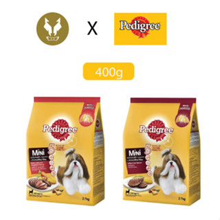 Pedigree เพดดิกรี มินิ อาหารสุนัขพันธุ์เล็ก 400g