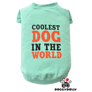 Petcloths -Doggydolly  เสื้อผ้าแฟชั่น เสื้อผ้าสัตว์เลี้ยง เสื้อผ้าหมาแมว เสื้อยืด คอกลม Surfdog T-Shirt ขนาด1-9โล T765