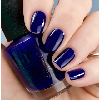 พร้อมส่ง OPI - Award for Best Nails Goes To.. (H009) ยาทาเล็บ สีน้ำเงิน เข้มปัดๆ ทาแล้วมือเท้าขาวน้าา สวยเก๋ค่าา แท้ 💯%