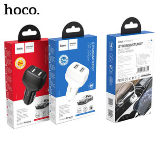 Hoco Z36 หัวชาร์จในรถยนต์ พร้อมสายชาร์จ 2.4A/2USB