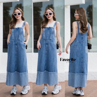 🌈🌿🌺🌸🌼💙🇰🇷 Jeans BiB Long Skirt