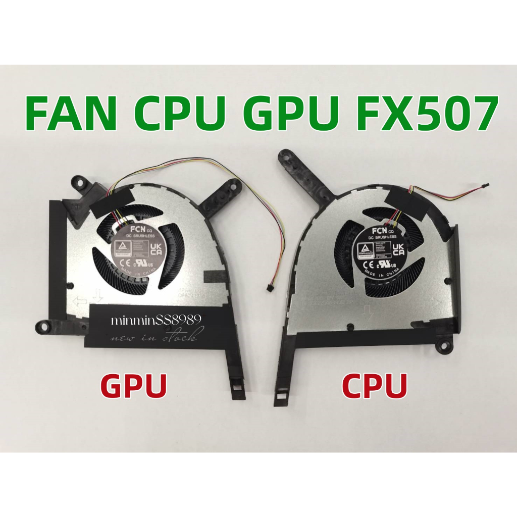 พัดลมและซิงค์ระบายความร้อนNOTEBOOK FAN  CPU GPU ASUS FX507 DC12V