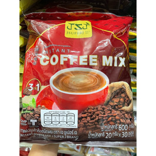 กาแฟเจ 3in1 Coffee mix ตรา JSJ เจซุปเปอร์เจ ขนาด600กรัม บรรจุ30ซอง ☕️