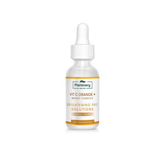 Plantnery Vit C Orange &amp; Lemon Bright Complex Intense Serum 30ml. สูตรใหม่ เซรั่มวิตามินซีเข้มข้นจากส้มยูซุ