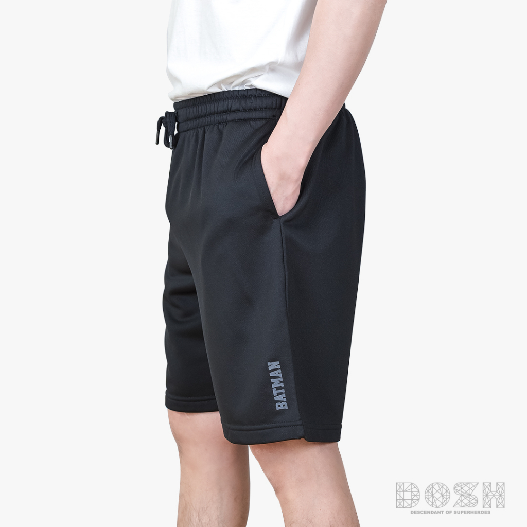 DOSH MEN'S SHORTS BATMAN กางเกงขาสั้นผู้ชาย ผ้าโพลีเอสเตอร์ FBMR5035-BL