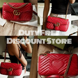 GUCCI กระเป๋า GG MARMONT SMALL MATELASSÉ SHOULDER BAG