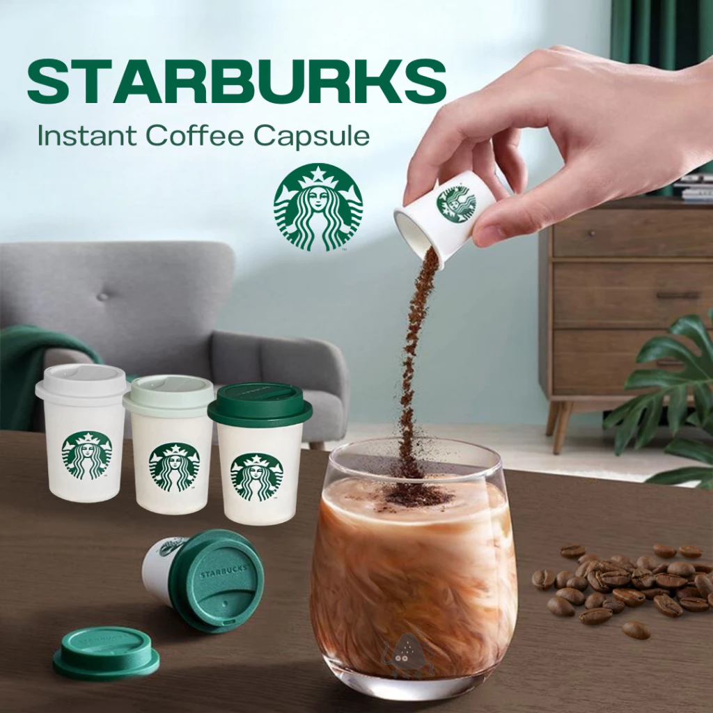 [พร้อมส่ง]กาแฟสำเร็จรูป Starbucks Instant Coffee Capsule กาแฟสตาร์บัคส์ กาแฟแคปซูล นำเข้า ของแท้100%