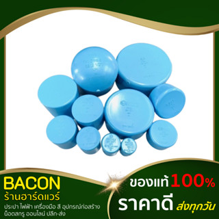 ฝาครอบ ฝาปิดท่อ ฝาปิด อุปกรณ์พีวีซี ข้อต่อพีวีซี สีฟ้า ช้าง SCG