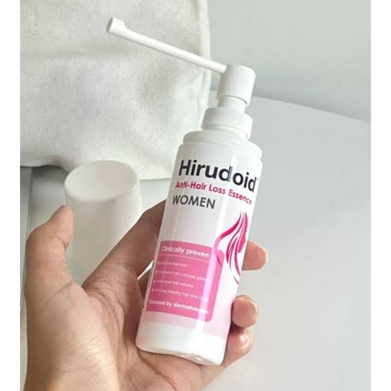 Eep. 31/12/24 ลดสุด!!  Hirudoid Anti Hair loss essence Women 80 ml .  ดูแลผมผู้หญิงให้ดูมีวอลลุมใจ