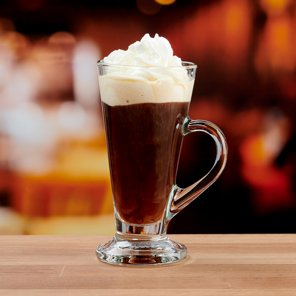 แก้ว Ocean Kenya Irish Coffee Mug 230 ml. เนื้อแก้วใส คุณภาพดี ใส่เครื่องดื่มได้หลายประเภท