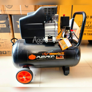 PUMPKIN ปั๊มลมโรตารี่ 50 ลิตร รุ่น PTT-M3HP30 (31548) 220V. กำลัง 3 HP / 8บาร์ / ปริมานลม 200L/Min ปั๊มลม สูบลม