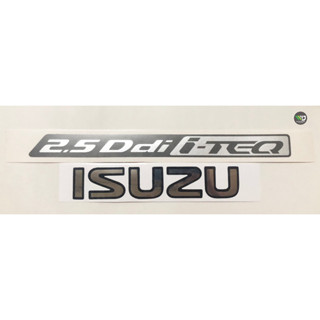 * 1 ชุดมี 2 ชิ้น* สติกเกอร์ 2.5 Ddi i-TEQ สำหรับ ISUZU **หากมีข้อสงสัยทักแชทก่อนสั่งซื้อสินค้า**