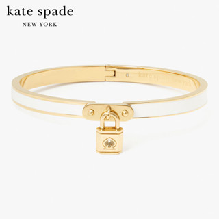 KATE SPADE NEW YORK LOCK AND SPADE CHARM BANGLE K6231 กำไลข้อมือ