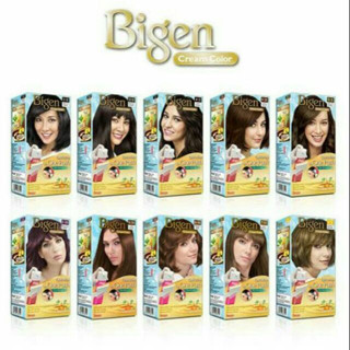 Bigen Cream Color Easy Quick One Push บีเง็น ควิกแอนด์อีซี่ บายวันพุช ครีมย้อมผม