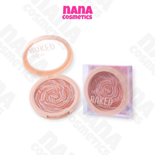 OD1308 โอดีบีโอ เบคท์ สโนวี่ บลัช บลัชออน ODBO Baked Snowy Blush