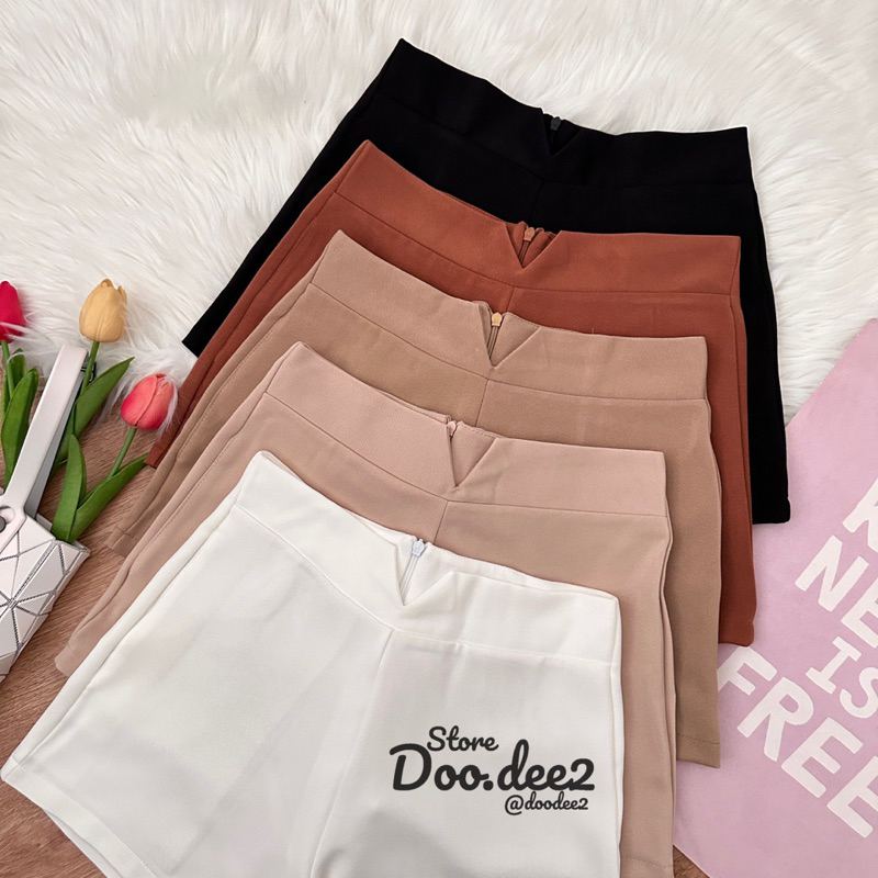 ♦️DOODEE2♦️02/6กางเกงขาสั้น เอว V ทรงกระชับ สวยมากๆ - รูปที่ 2